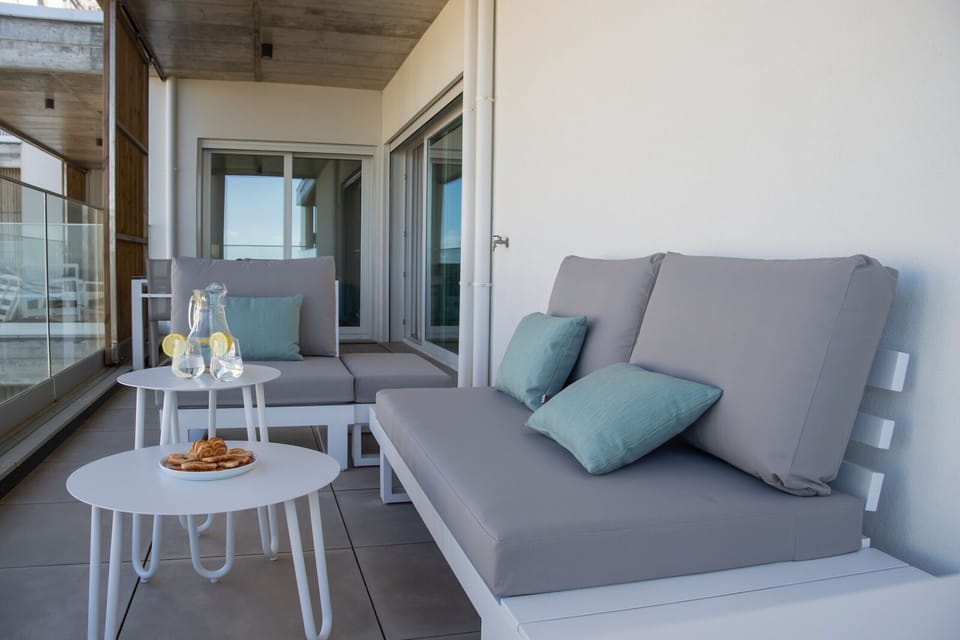 Two bedroom holiday flat in closed condominium in Nazaré