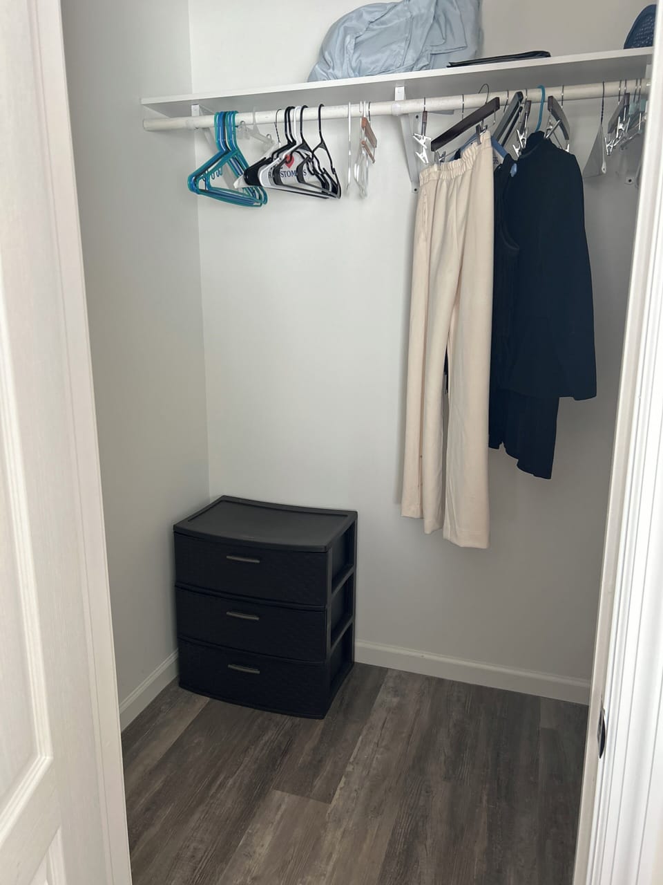 Master walk in closet