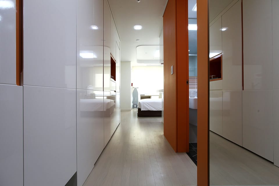Superior Double Room | Private kitchen | Fridge, microwave, electric kettle, cookware/dishes/utensils