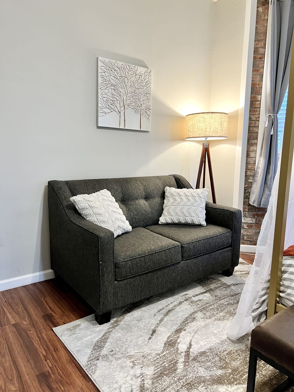 Comfortable loveseat