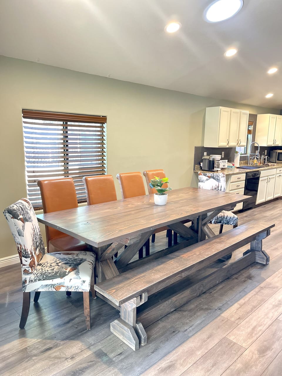 Large dining room table - seats 10 