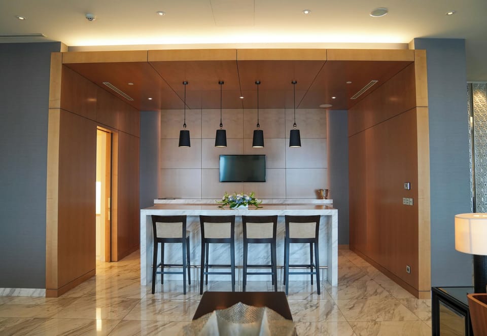 Presidential Suite | Private kitchen | Espresso maker, coffee/tea maker, electric kettle