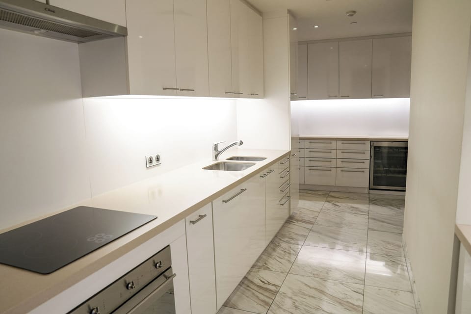 Presidential Suite | Private kitchen | Espresso maker, coffee/tea maker, electric kettle