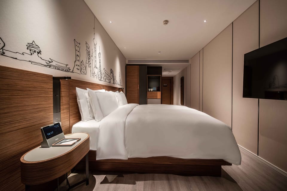 Standard Double Room | Premium bedding, down comforters, pillowtop beds, free minibar