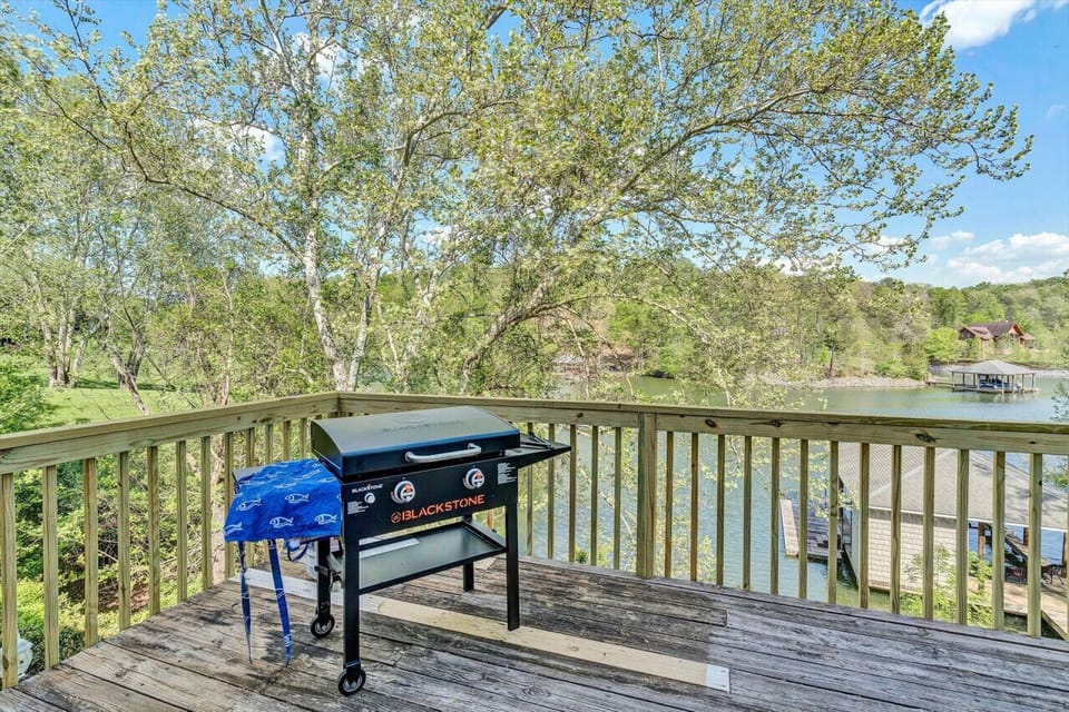 Bask in the sun or enjoy a meal on our deck with stunning views.