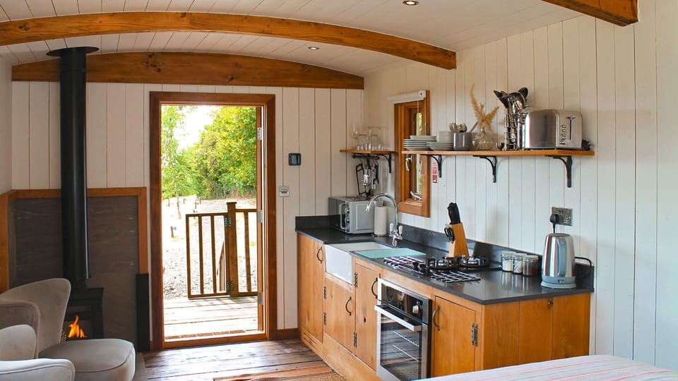 Kitchenette, Betty, Bolthole Retreats