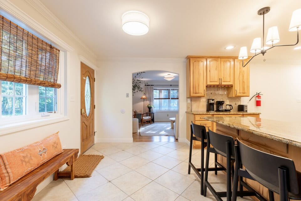 Entrance View: Kitchen and Second Living Room Aspect
