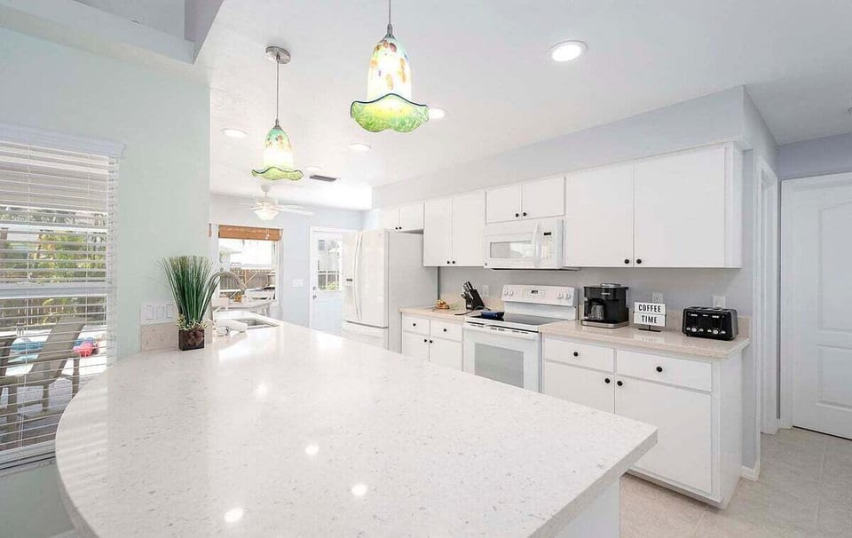 Open Kitchen with Large Island Great for Entertaining