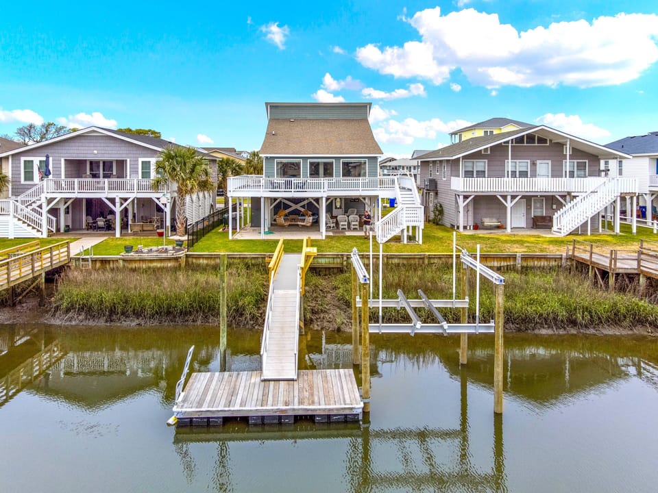 Fish off the dock, swim, kayak or BYO boat.