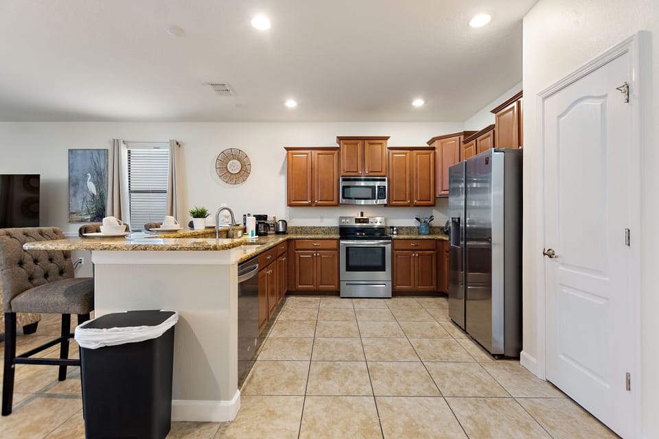 Modernized kitchen
