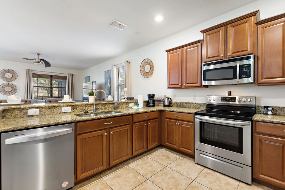 Modernized kitchen