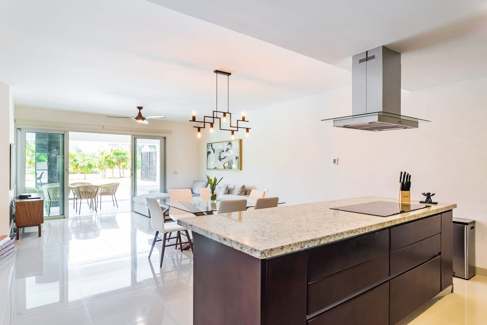Indoors, Kitchen, Floor, Ceiling Fan, Home Decor