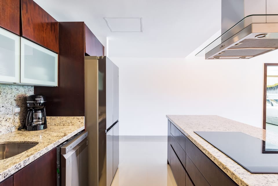 Indoors, Sink, Kitchen, Refrigerator, Sink Faucet