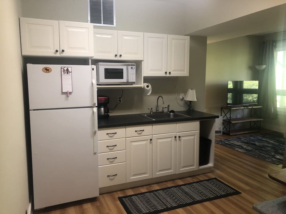 Downstairs kitchenette