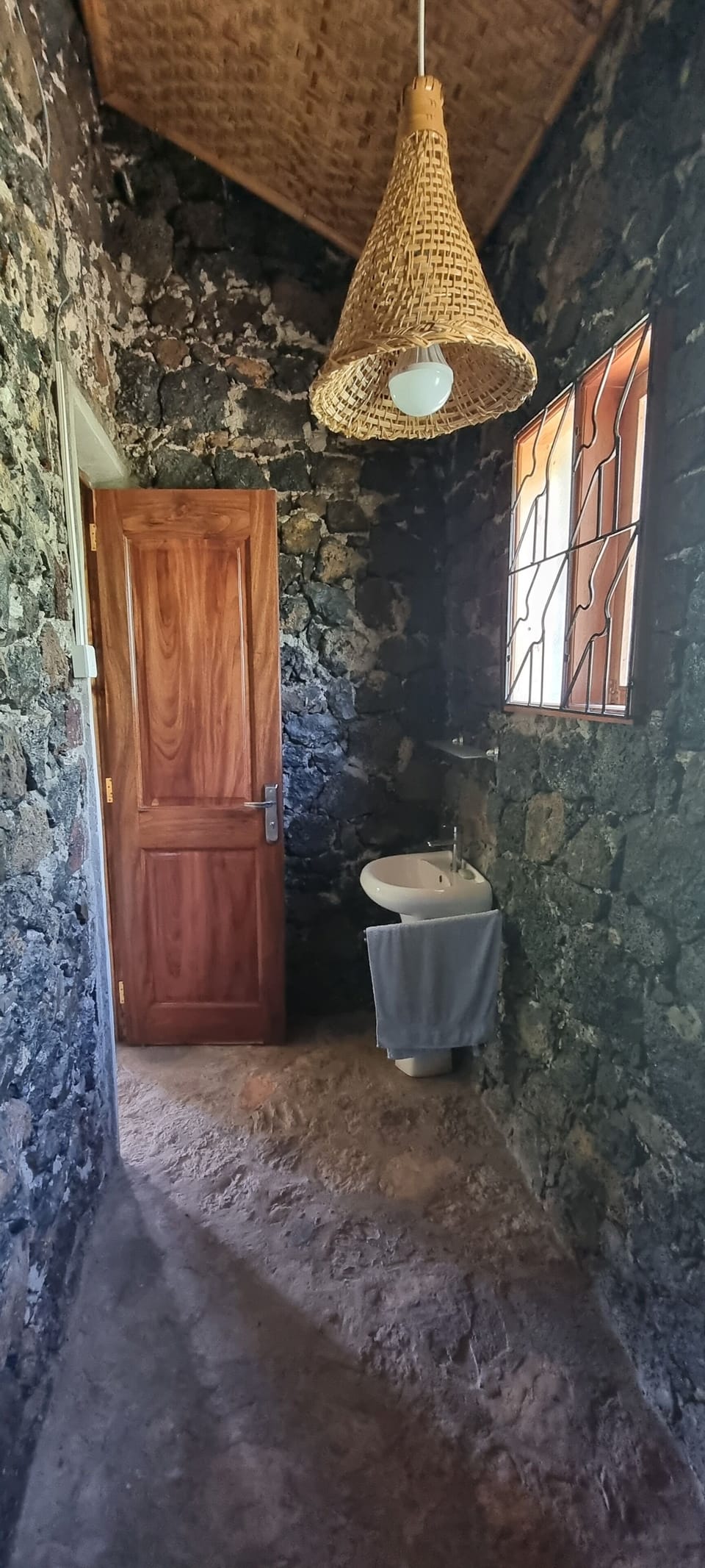 Free toiletries, slippers, towels, toilet paper