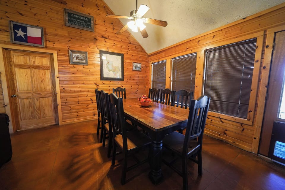 View of dining room from living room