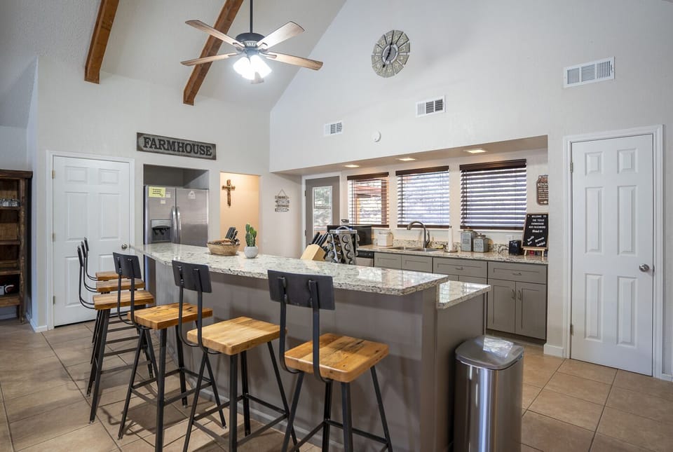 View of kitchen
