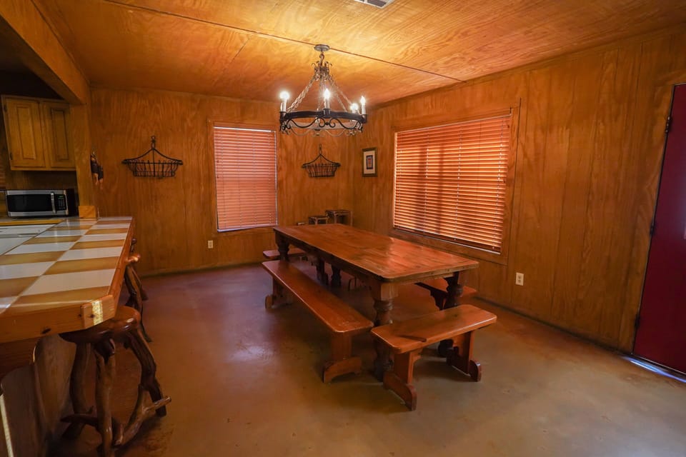 Dining area view
