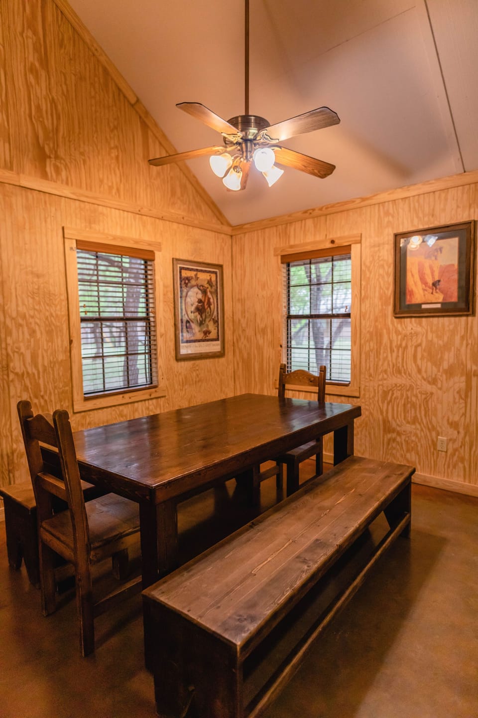 Dining area view