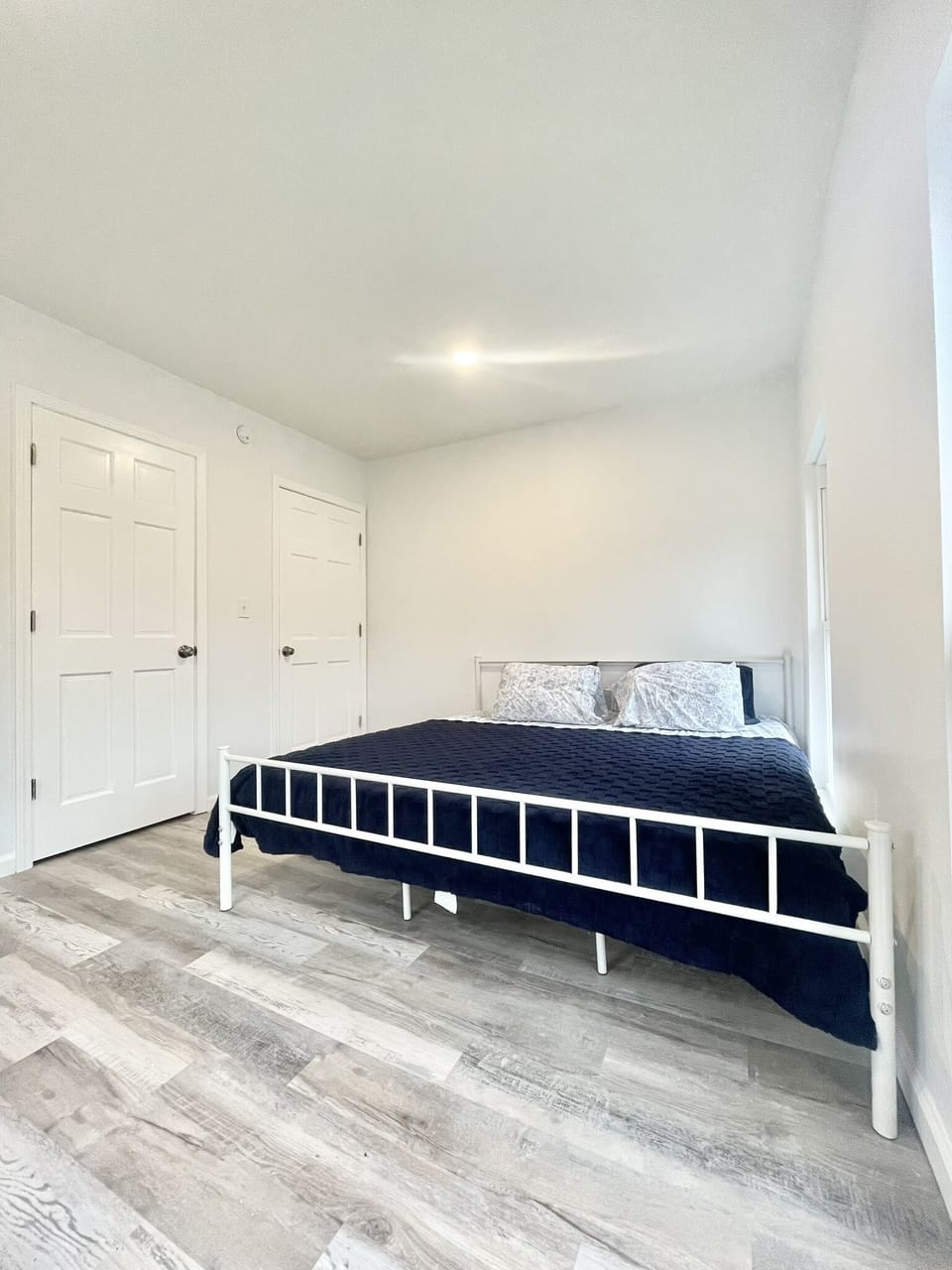 #1 Bedroom KING BED (upstairs) has black out curtains, pending new pics