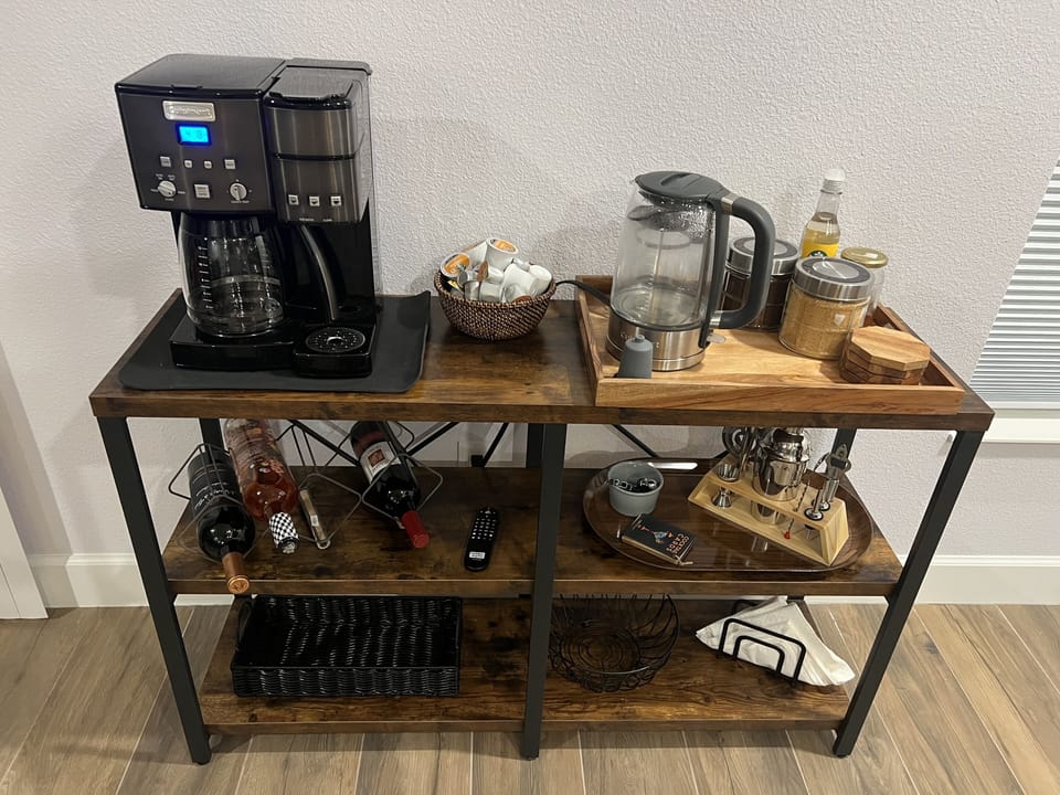 Coffe and drink area 