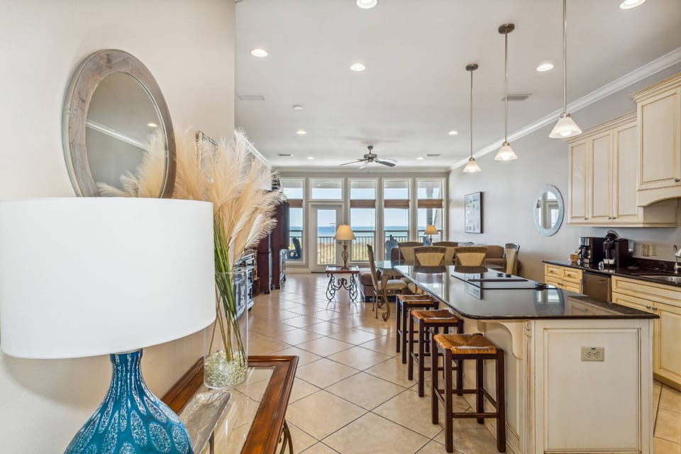Gulf views from the kitchen