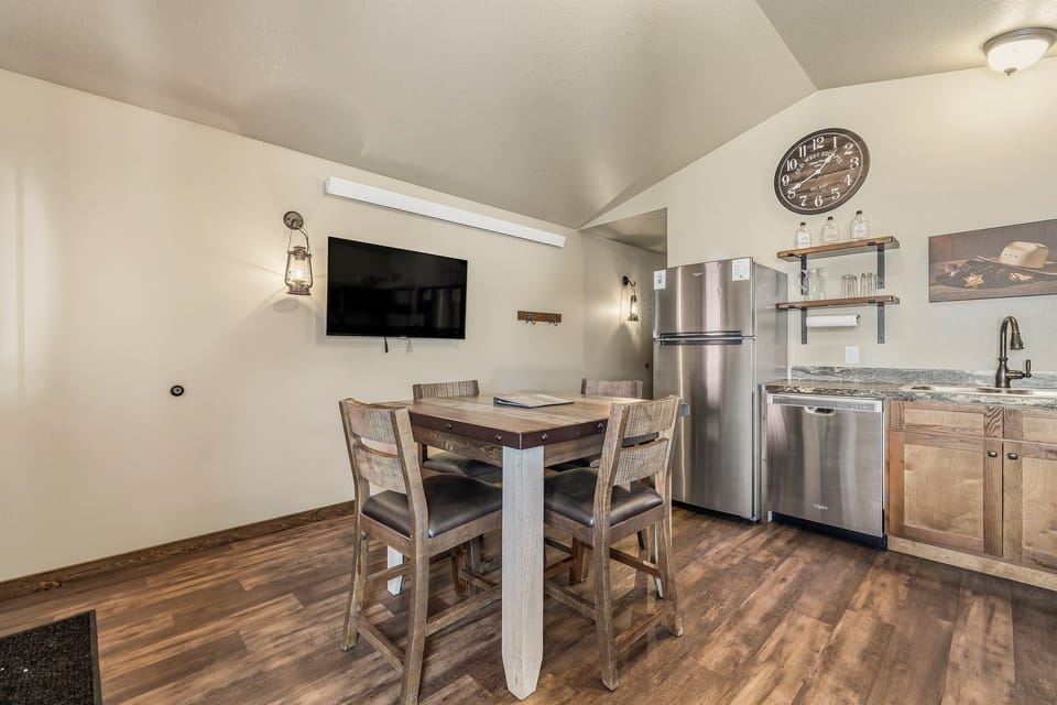 Dining Area and Kitchen