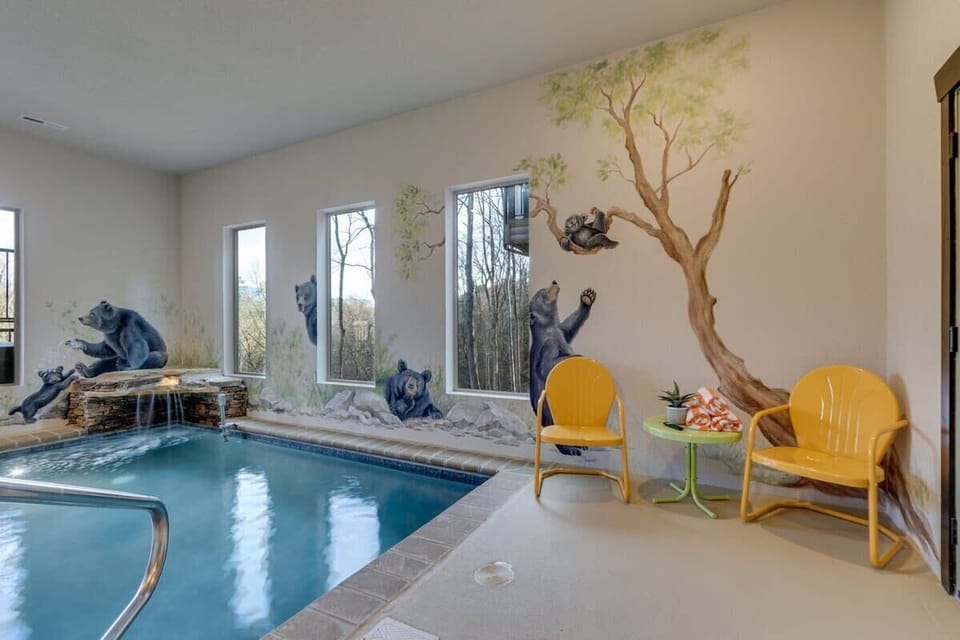 Heated indoor pool for year round fun!