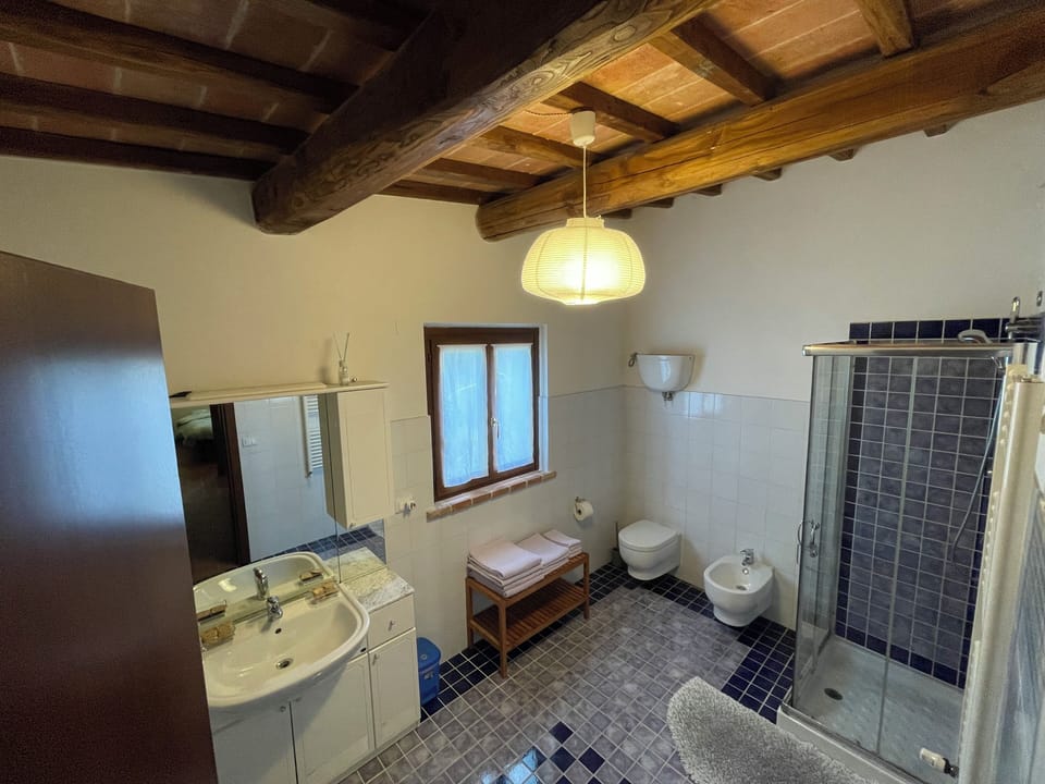 Apartment, 2 Bedrooms | Bathroom | Shower, rainfall showerhead, free toiletries, hair dryer
