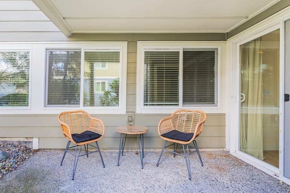 Whether it's a leisurely morning coffee or a relaxing evening cocktail, this serene outdoor space is the ideal spot to unwind and savor the moment.