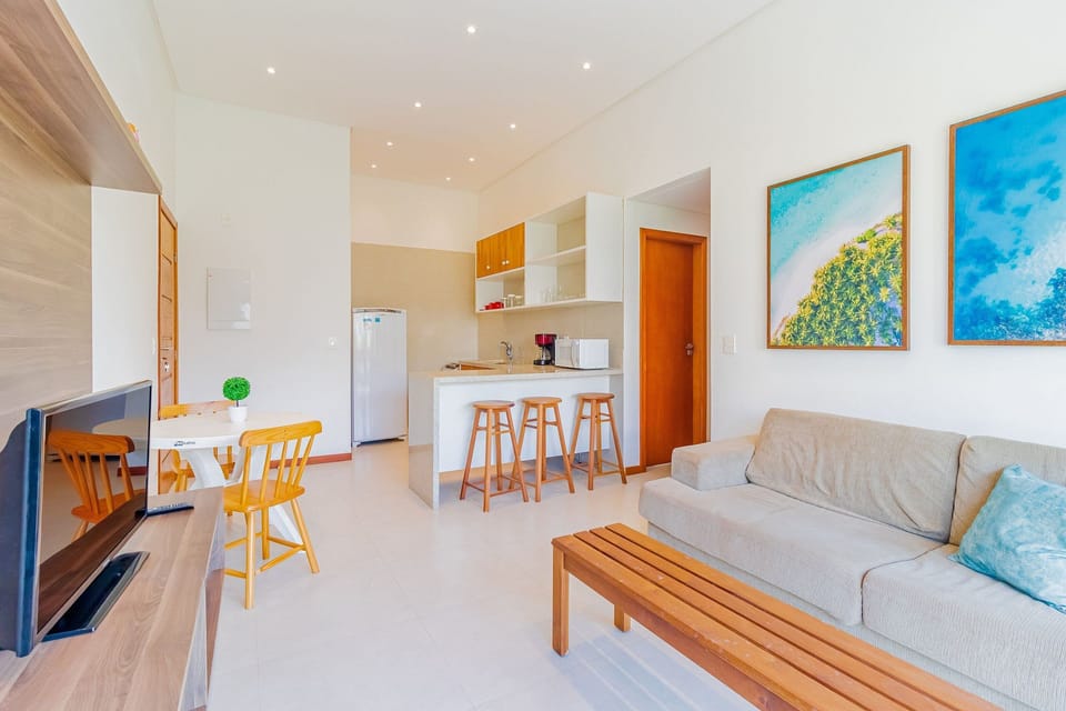 Basic Apartment | Living area | 32-inch Smart TV with digital channels, TV