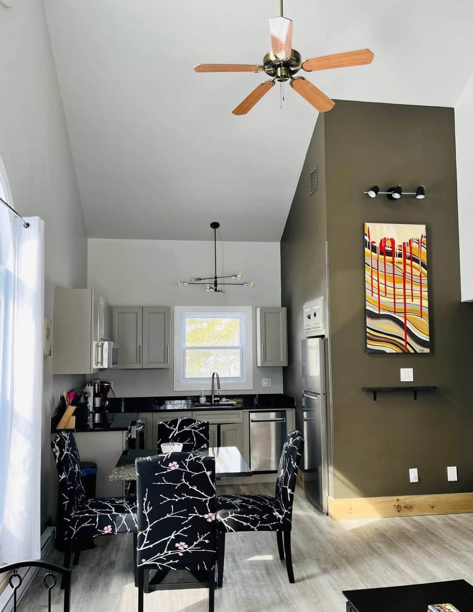 View of the kitchen