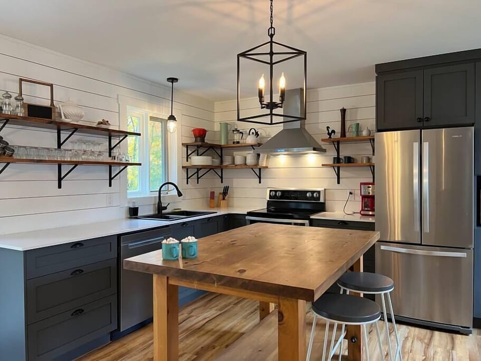 View of the kitchen