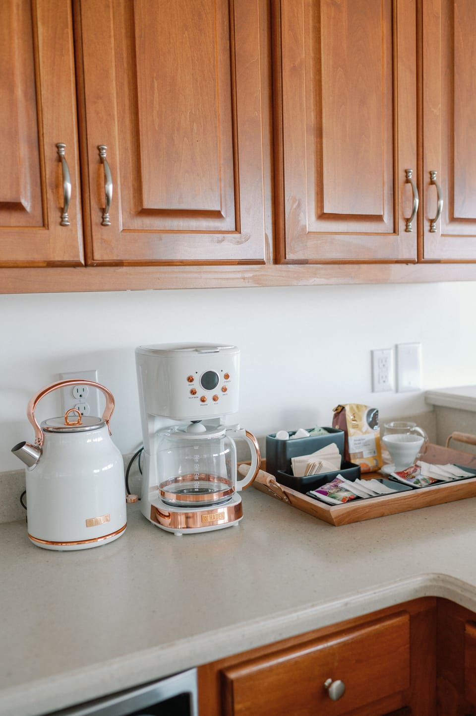 Full coffee and tea service provided