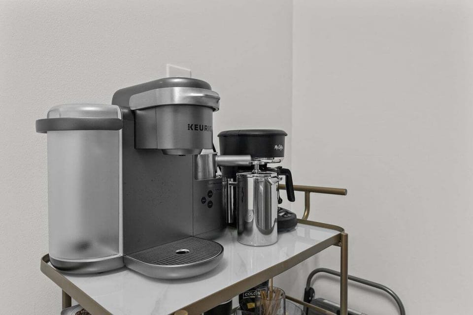 Awaken your senses with our Keurig coffee maker.