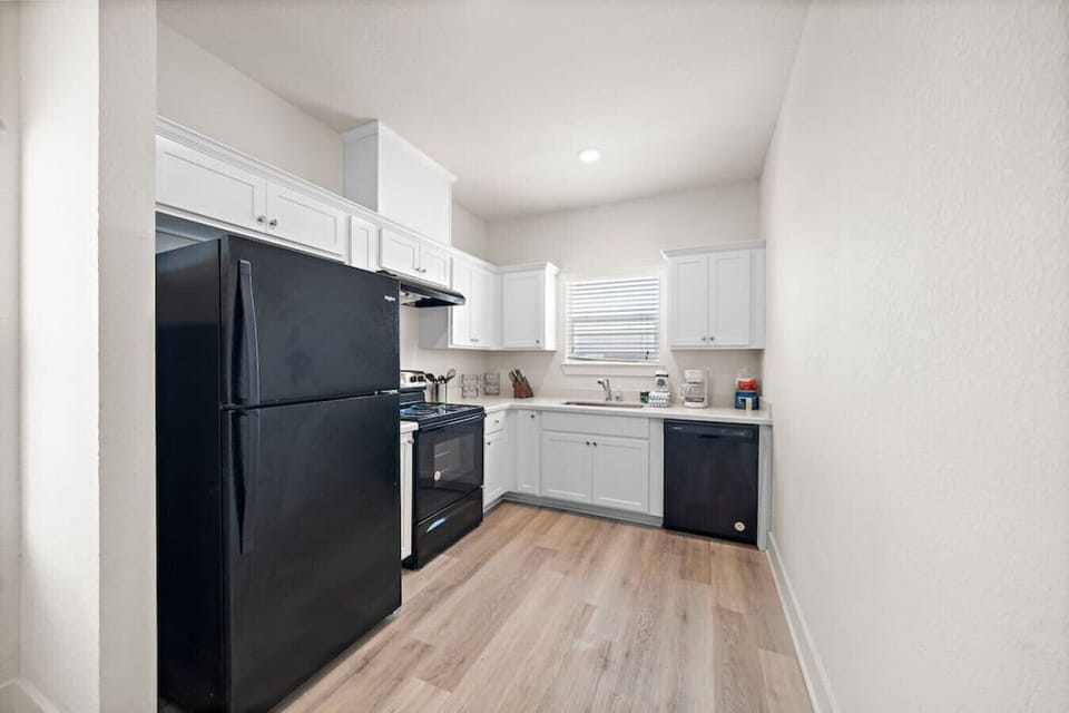 Whip up delicious meals in this charming kitchen