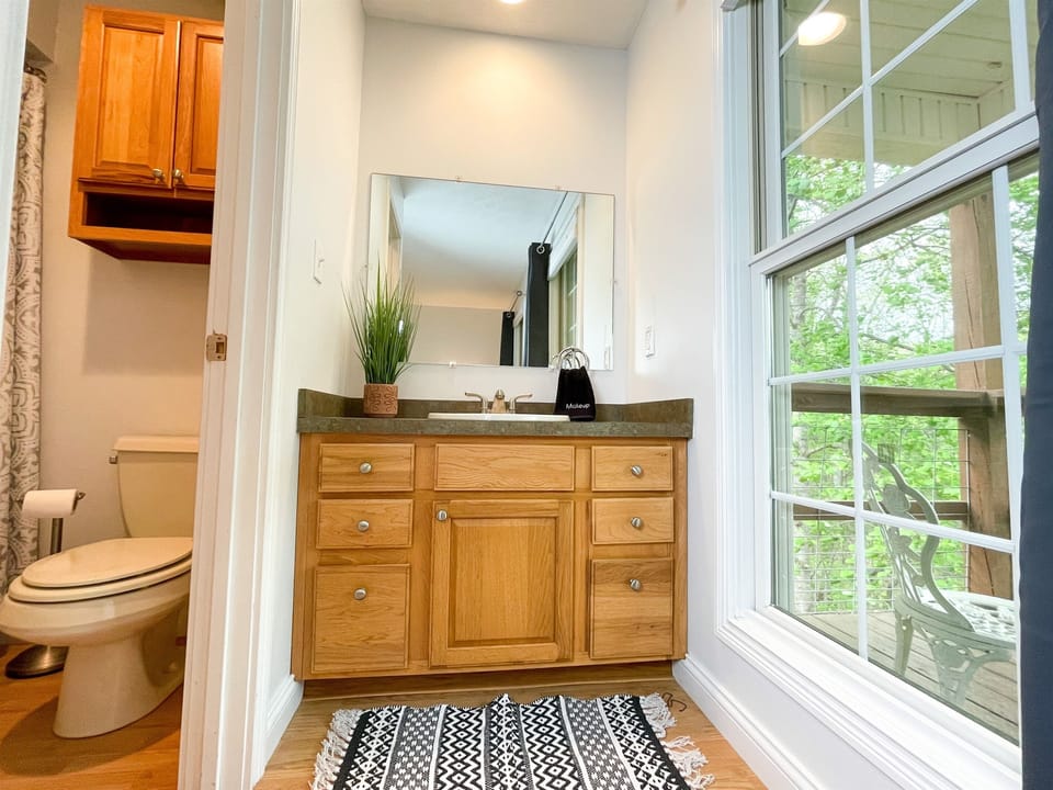 Get ready for your day with your own private dressing area outside the ensuite bathroom