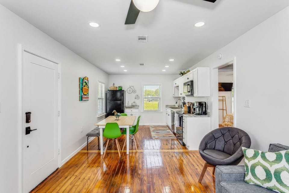 Gorgeous original hardwood floors throughout