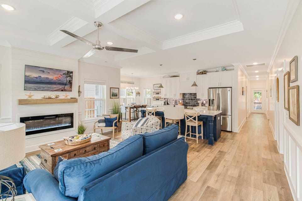 Just set your bags down. You'll want to take in all this Exquisite home has to offer.