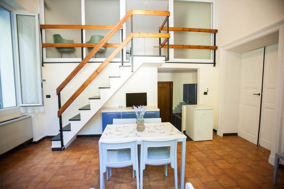 Family Apartment | Living area | 32-inch flat-screen TV with digital channels