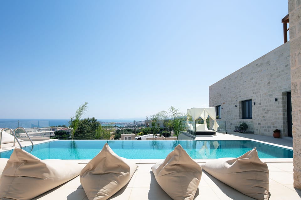 Pull up a sun lounger and relax in the verdant gardens.