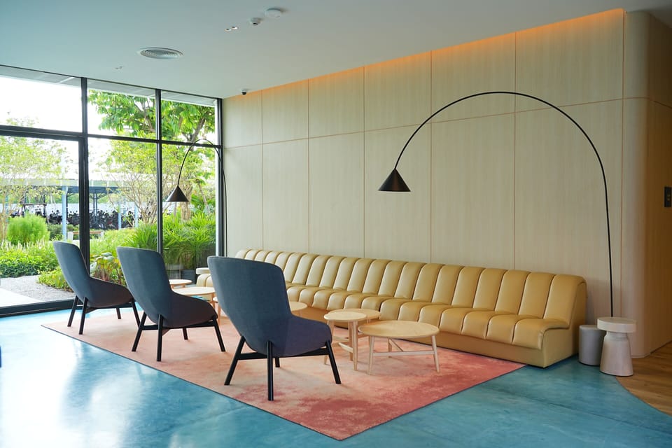 Lobby sitting area