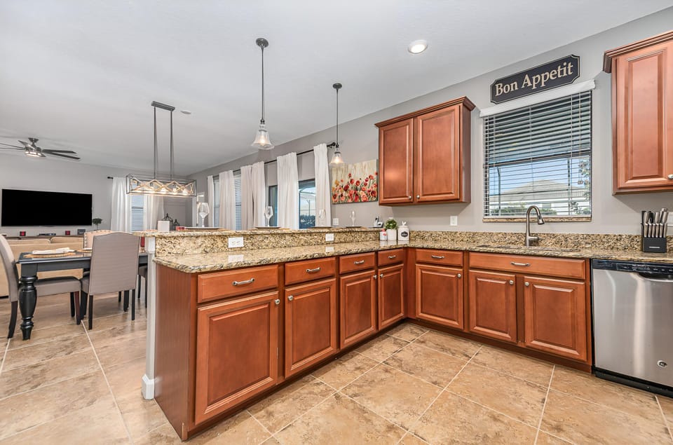 Fully Appointed Kitchen
