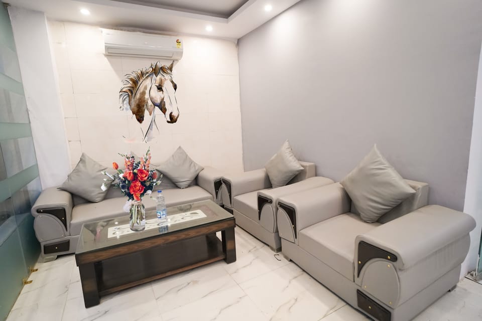 Lobby sitting area