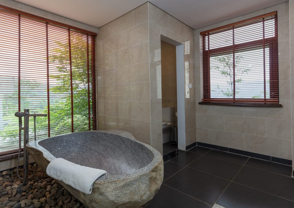 Executive Double Room | Bathroom | Hydromassage showerhead, free toiletries, hair dryer, bathrobes