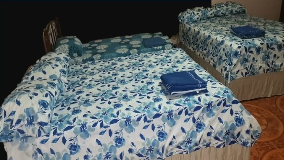 3 bedrooms, blackout drapes, iron/ironing board (on request)