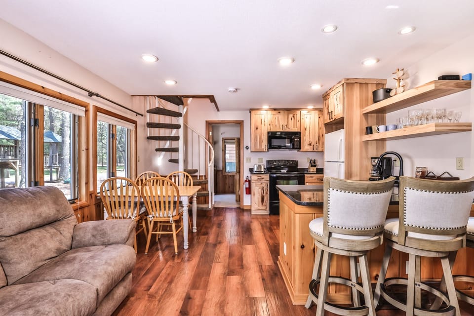 Comfort and style seamlessly blend to create an inviting atmosphere.