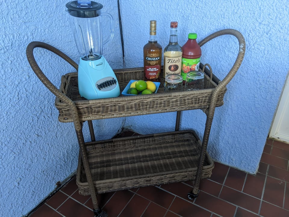 Load up the bar cart!