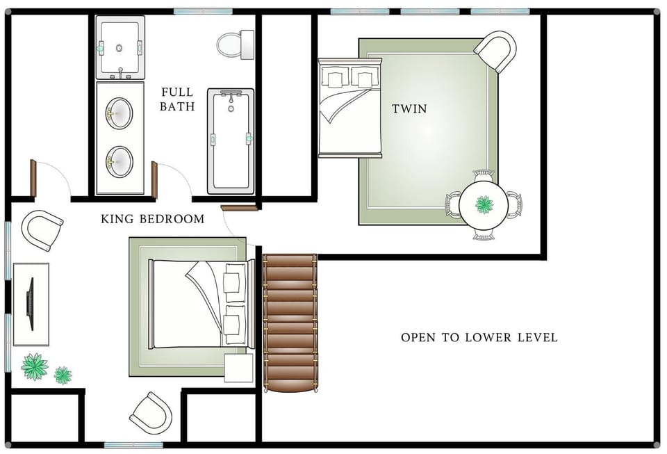 Upper Level Floor Plan