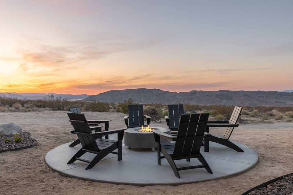 Expansive views and colorful sunsets